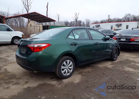 2016 Toyota Corolla Le из США, поврежденный, VIN 2T1BURHE8GC681588